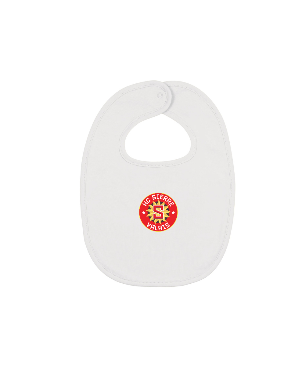 SOLEIL – Bavoir bébé blanc