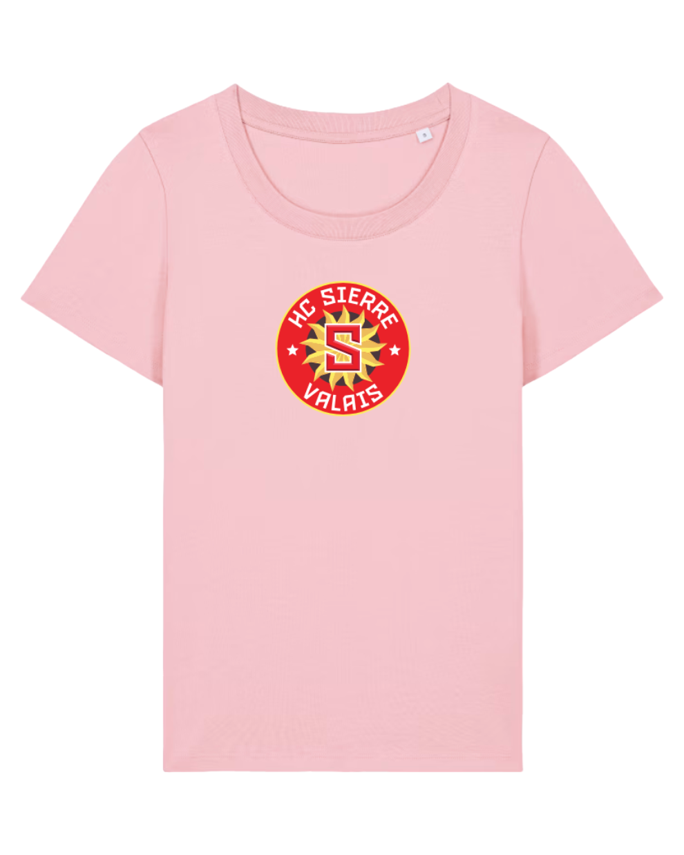 SOLEIL T-shirt manches courtes femme – Pink Cotton