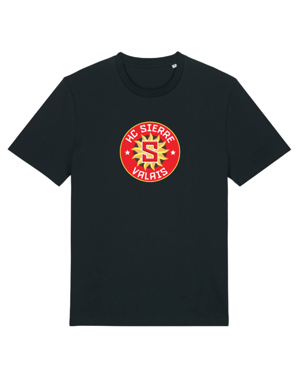SOLEIL – T-shirt manches courtes unisexe noir